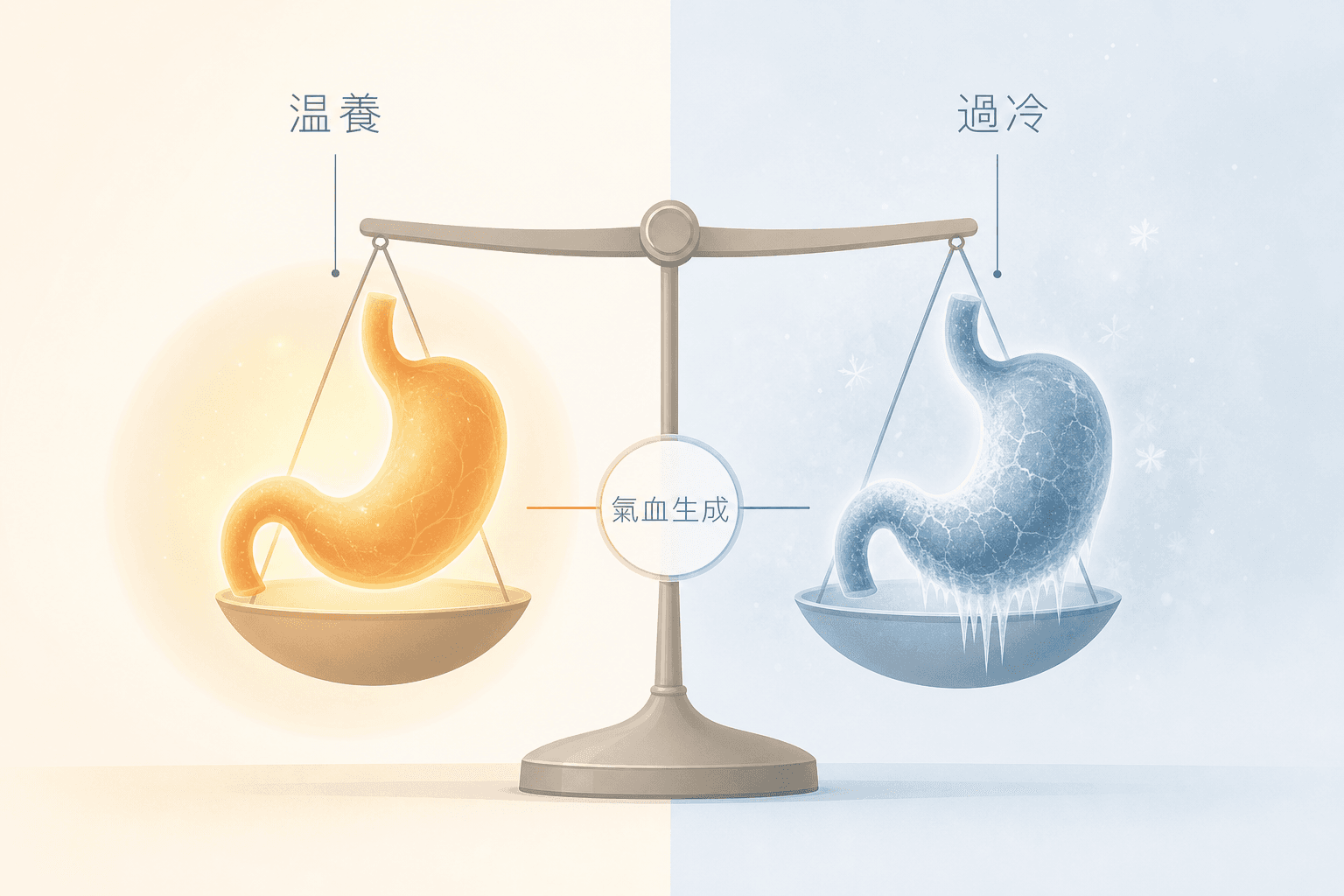 中医学から見る「冷たい水」と「脾胃」の関係性
